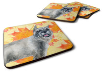 Load image into Gallery viewer, Schnauzer Fall Foam Coaster  BB9923FC