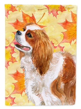 Load image into Gallery viewer, Cavalier Spaniel Fall Garden Flag - Outdoor Decorative Yard Flag BB9924GF