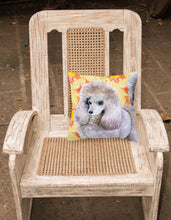 Load image into Gallery viewer, Poodle Fall Fabric Decorative Pillow BB9926PW1818
