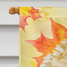 Load image into Gallery viewer, Morkie Fall Flag Canvas House Size BB9929CHF