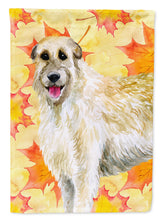 Load image into Gallery viewer, Irish Wolfhound Fall Garden Flag - Outdoor Decorative Yard Flag BB9931GF