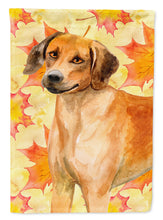 Load image into Gallery viewer, Rhodesian Ridgeback Fall Garden Flag - Outdoor Decorative Yard Flag BB9937GF