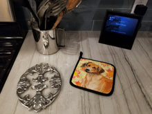Load image into Gallery viewer, Rhodesian Ridgeback Fall Pot Holders - Set of 2 - Heat-Resistant Kitchen Essentials BB9937PTHD