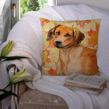 Load image into Gallery viewer, Rhodesian Ridgeback Fall Throw Pillow - 14x14 Decorative Pillow – Art for Your Home &amp; Patio BB9937PW1414