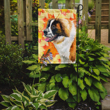 Load image into Gallery viewer, Saint Bernard Fall Garden Flag - Outdoor Decorative Yard Flag BB9940GF