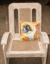 Load image into Gallery viewer, Saint Bernard Fall Fabric Decorative Pillow BB9940PW1818