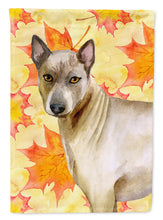 Load image into Gallery viewer, Thai Ridgeback Fall Flag Canvas House Size BB9941CHF