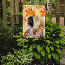 Load image into Gallery viewer, Pekingese Fall Garden Flag - Outdoor Decorative Yard Flag BB9942GF