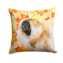 Load image into Gallery viewer, Pekingese Fall Throw Pillow - 14x14 Decorative Pillow – Art for Your Home &amp; Patio BB9942PW1414