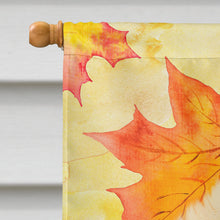 Load image into Gallery viewer, Pomeranian Fall Flag Canvas House Size BB9943CHF