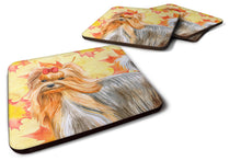Load image into Gallery viewer, Yorkshire Terrier Fall Foam Coaster  BB9946FC