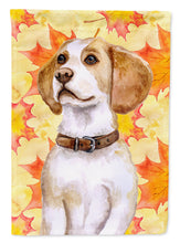 Load image into Gallery viewer, Beagle Fall Flag Canvas House Size BB9947CHF