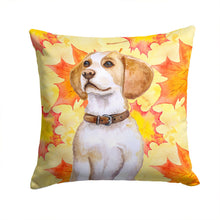 Load image into Gallery viewer, Beagle Fall Throw Pillow - 14x14 Decorative Pillow – Art for Your Home &amp; Patio BB9947PW1414