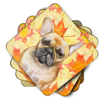 Load image into Gallery viewer, French Bulldog Fall Foam Coaster  BB9949FC