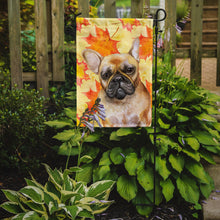 Load image into Gallery viewer, French Bulldog Fall Garden Flag - Outdoor Decorative Yard Flag BB9949GF