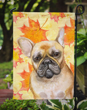 Load image into Gallery viewer, French Bulldog Fall Garden Flag - Outdoor Decorative Yard Flag BB9949GF