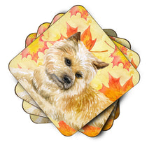 Load image into Gallery viewer, Cairn Terrier Fall Foam Coaster  BB9951FC