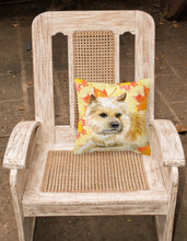 Load image into Gallery viewer, Cairn Terrier Fall Fabric Decorative Pillow BB9951PW1818
