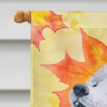 Load image into Gallery viewer, Samoyed Fall Flag Canvas House Size BB9952CHF