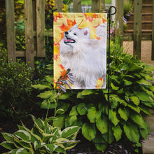 Load image into Gallery viewer, Samoyed Fall Garden Flag - Outdoor Decorative Yard Flag BB9952GF