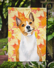 Load image into Gallery viewer, Basenji Fall Garden Flag - Outdoor Decorative Yard Flag BB9953GF