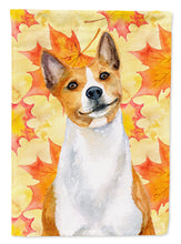 Load image into Gallery viewer, Basenji Fall Garden Flag - Outdoor Decorative Yard Flag BB9953GF
