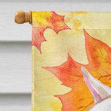 Load image into Gallery viewer, Bull Terrier Fall Flag Canvas House Size BB9954CHF