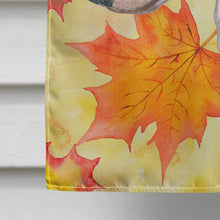 Load image into Gallery viewer, Bull Terrier Fall Flag Canvas House Size BB9954CHF