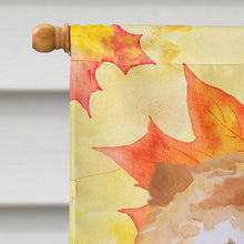 Load image into Gallery viewer, Chow Chow Fall Flag Canvas House Size BB9956CHF