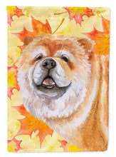 Load image into Gallery viewer, Chow Chow Fall Flag Canvas House Size BB9956CHF