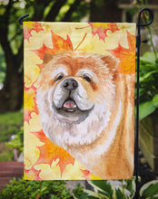 Load image into Gallery viewer, Chow Chow Fall Garden Flag - Outdoor Decorative Yard Flag BB9956GF