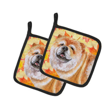 Load image into Gallery viewer, Cane Corso Fall Pot Holders - Set of 2 - Heat-Resistant Kitchen Essentials BB9956PTHD