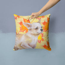 Load image into Gallery viewer, Chihuahua Leg up Fall Throw Pillow - 14x14 Decorative Pillow – Art for Your Home &amp; Patio BB9958PW1414