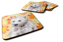 Load image into Gallery viewer, Westie Fall Foam Coaster  BB9962FC