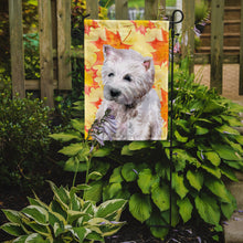 Load image into Gallery viewer, Westie Fall Garden Flag - Outdoor Decorative Yard Flag BB9962GF