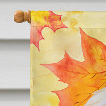 Load image into Gallery viewer, Afghan Hound Fall Flag Canvas House Size BB9963CHF