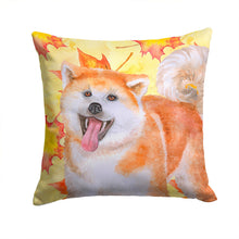 Load image into Gallery viewer, Akita Fall Throw Pillow - 14x14 Decorative Pillow – Art for Your Home &amp; Patio BB9964PW1414