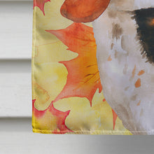 Load image into Gallery viewer, Basset Hound Fall Flag Canvas House Size BB9965CHF