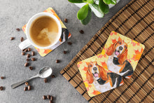 Load image into Gallery viewer, Basset Hound Fall Foam Coaster  BB9965FC