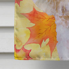 Load image into Gallery viewer, Bichon Frise #2 Fall Flag Canvas House Size BB9966CHF