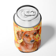 Load image into Gallery viewer, Red Dachshund Fall Can or Bottle Hugger