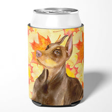 Load image into Gallery viewer, Doberman Pinscher Fall Can or Bottle Hugger