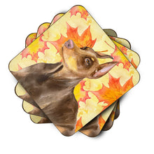 Load image into Gallery viewer, Doberman Pinscher Fall Coasters - Set of 4 Lightweight Foam, Absorbent Drink Coasters