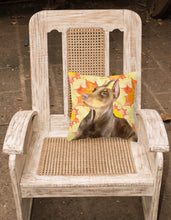 Load image into Gallery viewer, Doberman Pinscher Fall Fabric Decorative Pillow BB9970PW1818