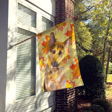 Load image into Gallery viewer, German Shepherd #2 Fall Flag Canvas House Size BB9972CHF