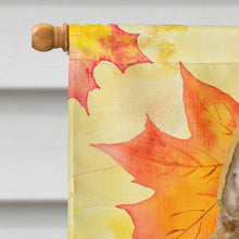 Load image into Gallery viewer, German Shepherd #2 Fall Flag Canvas House Size BB9972CHF