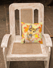 Load image into Gallery viewer, German Shepherd #2 Fall Fabric Decorative Pillow BB9972PW1818