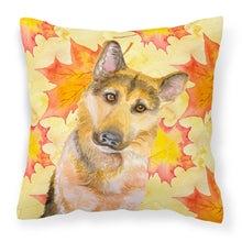 Load image into Gallery viewer, German Shepherd #2 Fall Fabric Decorative Pillow BB9972PW1818