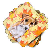 Load image into Gallery viewer, Jack Russell Terrier #2 Fall Foam Coaster  BB9974FC