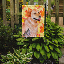 Load image into Gallery viewer, Labrador Retriever Fall Garden Flag - Outdoor Decorative Yard Flag BB9975GF
